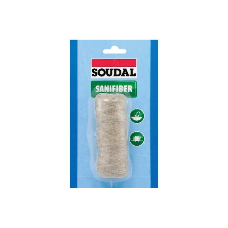 Sanifiber - Fibra di lino per impermeabilizzazioni - Soudal Sanifiber - Fibra di lino per impermeabilizzazioni - Soudal