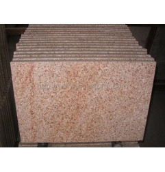 Гранит Тигр Кожа красная - Пламя