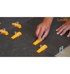 Clips de nivelamento de cruzamento 1 - 1,5 - 2 - 3 - 4 mm - Levelit