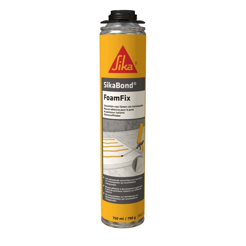 SikaBond FoamFix - PU-klevend schuim met lage uitzetting - Sika SikaBond FoamFix - PU-klevend schuim met lage uitzetting - Sika
