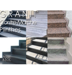 Escalón de escalera - Belgian Bluestone - PERSONALIZADO