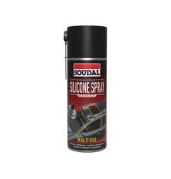 Silicone Spray - Transparent lubricant based on silicone oil - Soudal