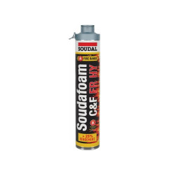 Soudafoam FR HY Click & Fix - Fire-resistant sprayable PU foam EC 1 PLUS - Soudal