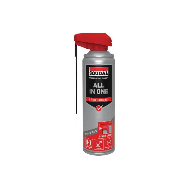 All In One Genius Spray - Lubrificante - Soudal