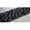 Canal de drenagem de tamanho superior com grade de ferro fundido de design - Large Voronoï - Aco