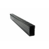 Canal estrecho de aluminio negro de 6,5 cm - StarDrain ECO Canal estrecho de aluminio negro de 6,5 cm - StarDrain ECO