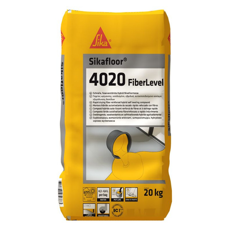 Sikafloor-4020 FiberLevel - 混合找平剂 EC 1 PLUS - Sika Sikafloor-4020 FiberLevel - 混合找平剂 EC 1 PLUS - Sika