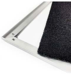 Proma-PAN - Ultra Thin Aluminum Doormat Frame - Parquet - Laminate - Quickstep - Rosco