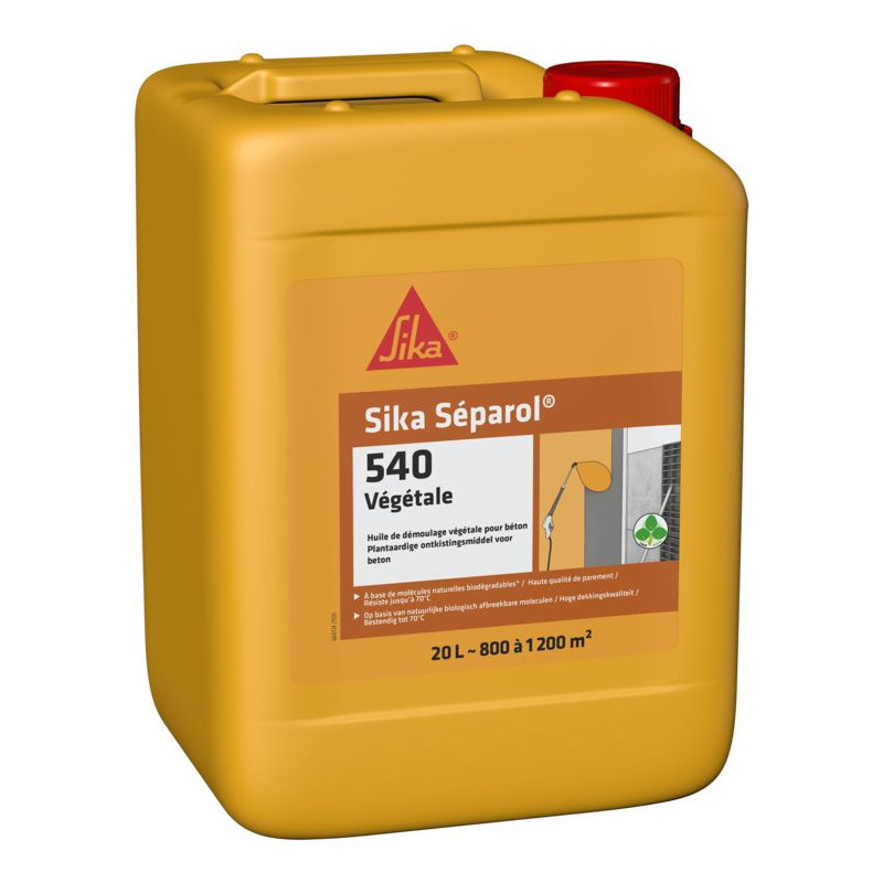 Separol-540 Végétale - Disarmante differito - Sika Separol-540 Végétale - Disarmante differito - Sika