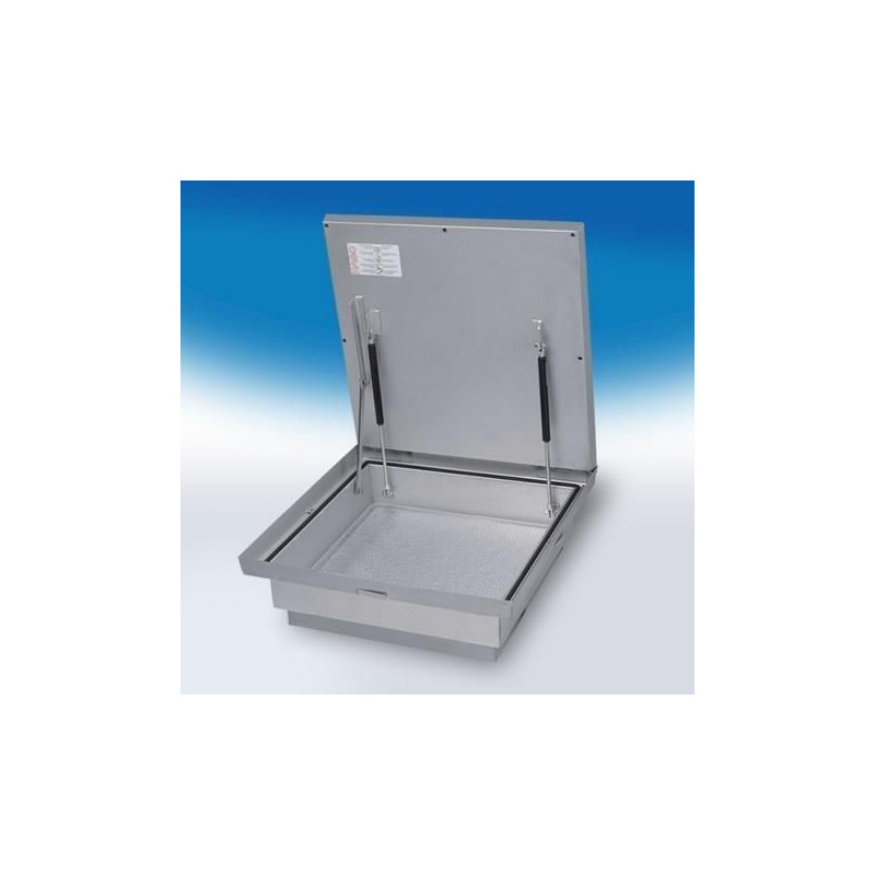 Cobertura a ser revestida em aço galvanizado isolado - Abertura assistida - B 125 kN - HAGO Cobertura a ser revestida em aço galvanizado isolado - Abertura assistida - B 125 kN - HAGO