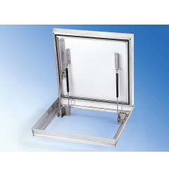 Befliesbare Abdeckung aus Aluminium - Unterstützte Öffnung - 15 kN - HAGO