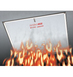 Stainless steel tileable lid - Fire resistant - B 125 kN - HAGO