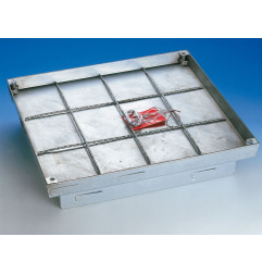 Cobertura ladrilhada em aço galvanizado - Reforçado - D 400 kN - HAGO