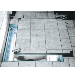 Cubierta alicatable de acero galvanizado - B 125 kN - HAGO