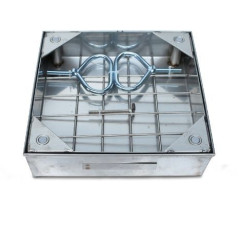 Stainless steel tileable cover - Water and odor proof - STSS - Storax