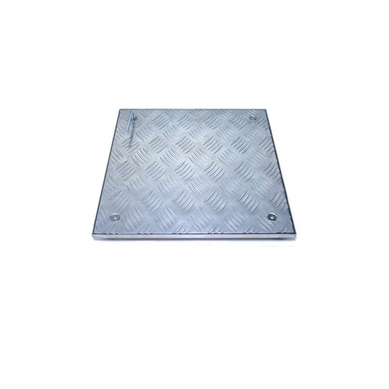 Durchstiegsluke aus geripptem Aluminium - STRV - 50 kN - Storax Durchstiegsluke aus geripptem Aluminium - STRV - 50 kN - Storax