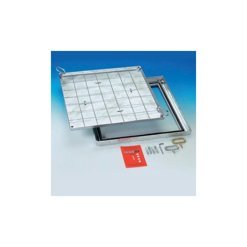 Tileable cover in galvanized steel - A 15 kN - HAGO