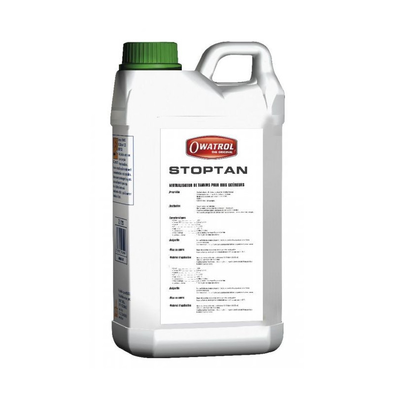 STOPTAN - vendicare dei tannini per legno in esterni STOPTAN - vendicare dei tannini per legno in esterni