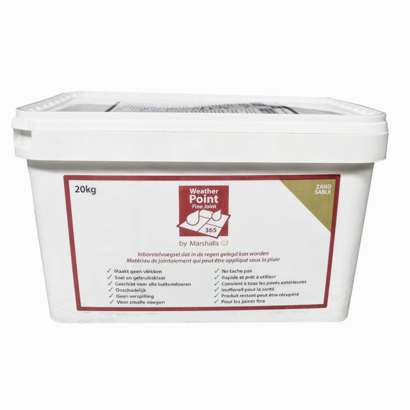Weatherpoint Fine Joint 365 Jointing sand for joints from 5 to 20 mm