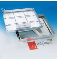 Copertura da piastrellare in acciaio zincato coibentato - B 125 kN - HAGO