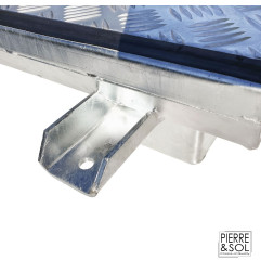 Escotilha de acesso em aço galvanizado com nervuras - Abertura assistida - 15 kN - HAGO