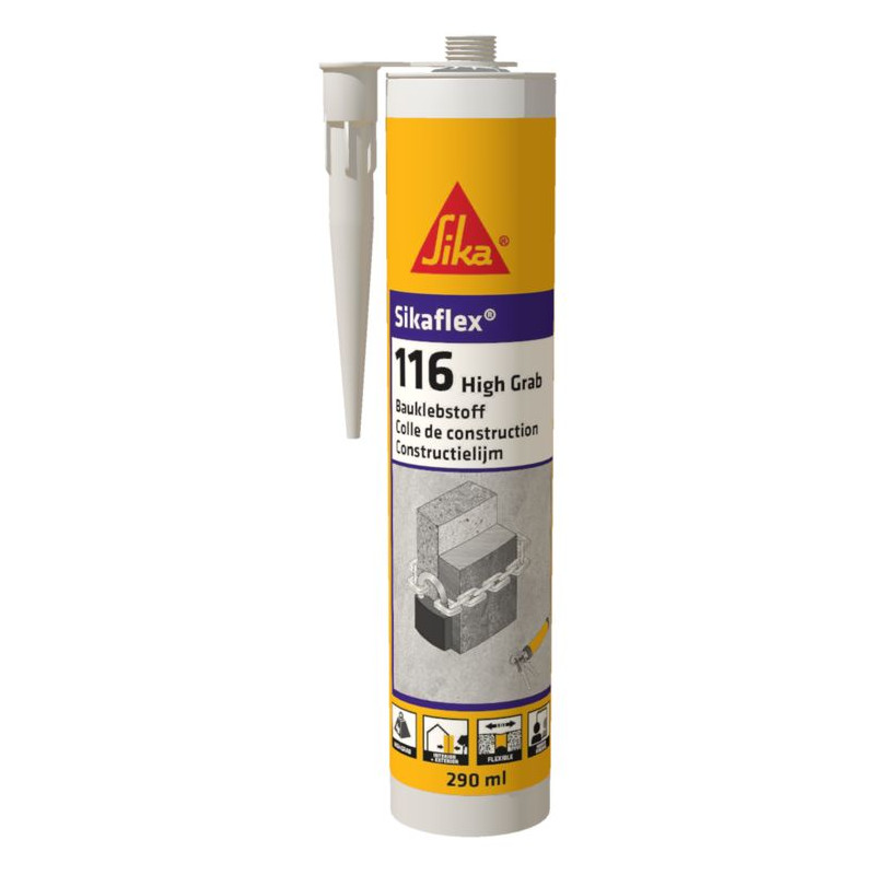 Sikaflex-116 High Grab - EC 1 PLUS construction adhesive - Sika