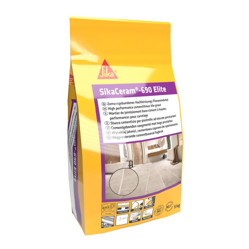 SikaCeram-690 Elite - ملاط حشو قائم على الأسمنت - سيكا SikaCeram-690 Elite - ملاط حشو قائم على الأسمنت - سيكا