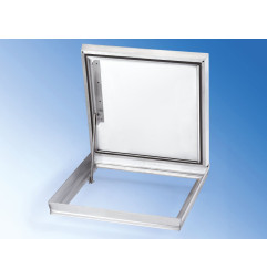 Tapa alicatable de aluminio - Bisagra autoblocante - A 15 kN - HAGO