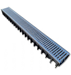 Stainless steel grid channel - ACO LINE ECO