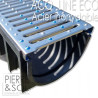 Caniveau grille  Acier Inoxydable detail - ACO LINE ECO