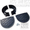 Caniveau grille Fonte B125 plan detail accessoire - ACO LINE ECO