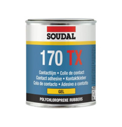 170 TX Gel - Thixotropic contact adhesive - Soudal