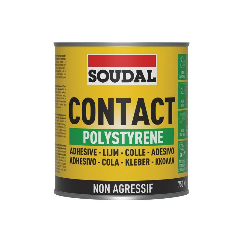 45A - Polystyrene contact adhesive - Soudal 45A - Polystyrene contact adhesive - Soudal