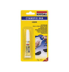84A Cyanofix - Segundo adesivo de cianoacrilato - Soudal