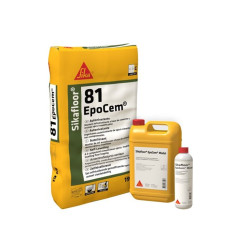 SikaFloor-81 EpoCem - Self-leveling epoxy cement mortar - 1.5 to 3 mm - Sika