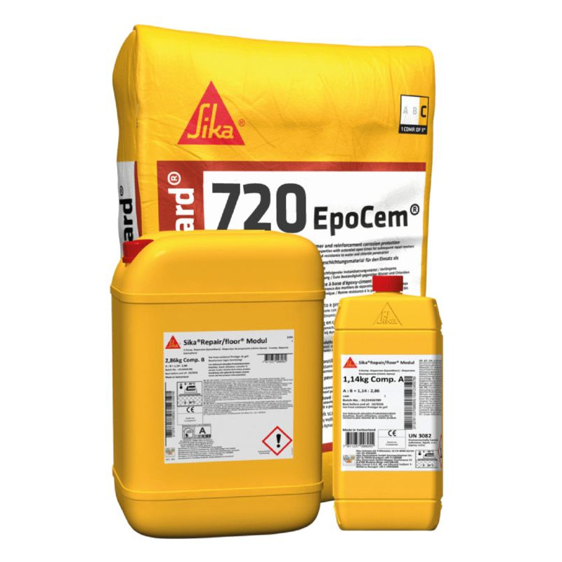 SikaGard-720 EpoCem - Epoxy Cement Mortar - Sika