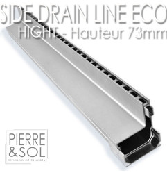 Goot slotted aluminium SideDrain EURO - L&S
