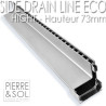 Canal ranurado aluminio SideDrain EURO - L&S