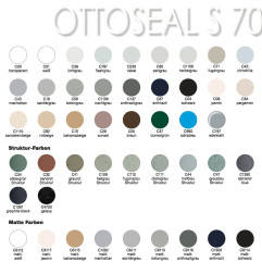 Couleur silicone Ottoseal S 70 - Silicone pierre naturelle premium - Otto Chemie
