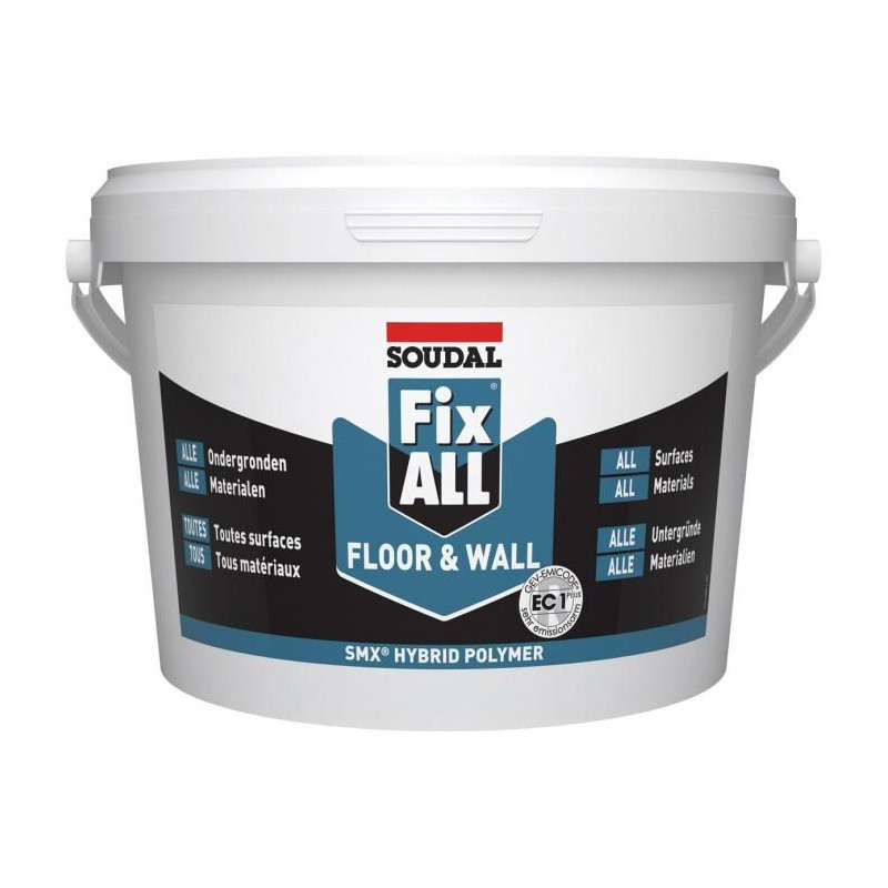 Fix All Floor & Wall - Colle hybride pour sol et mur EC 1 PLUS - Soudal