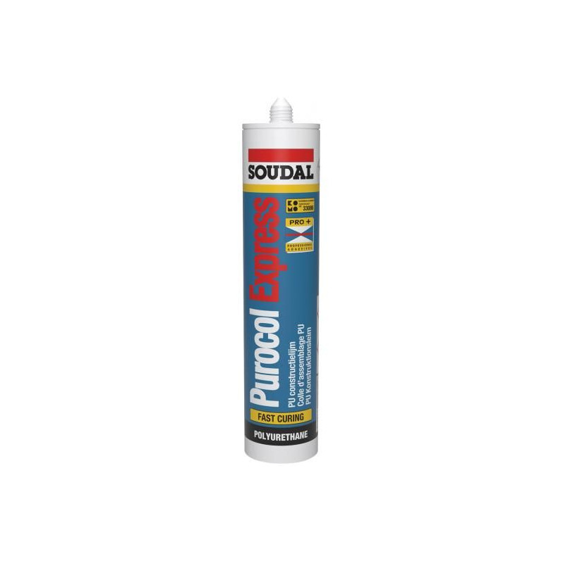 Purocol Express (D4) - PU-based construction adhesive - Soudal
