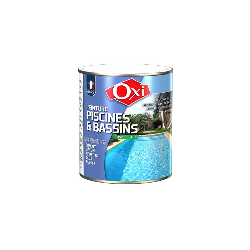 Painting swimming pools and ponds OXI