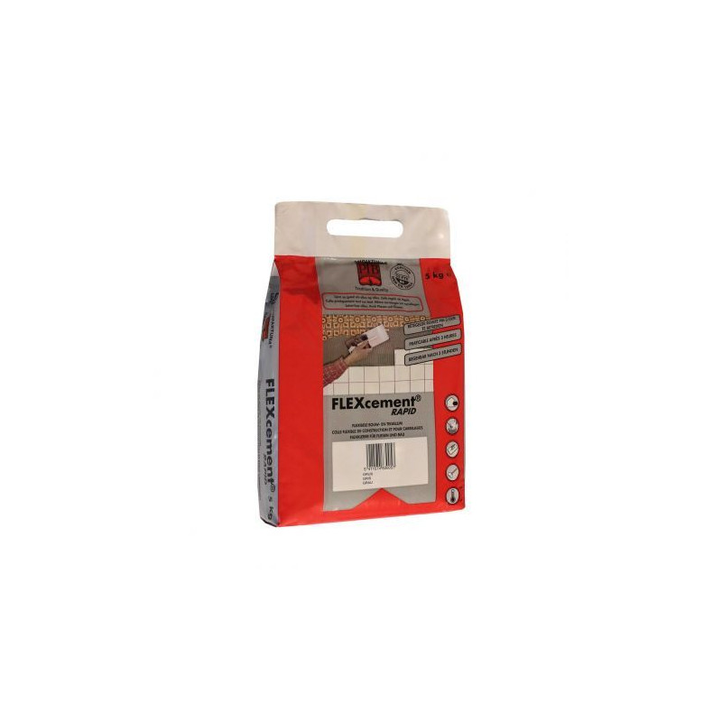 FLEXcement Rapid - эластичный плиточный клей - PTB Compaktuna