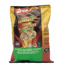 Laine Allume-feu - Allume-feux super efficace et facile - Eres-Sapoli