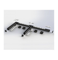 استنزاف XXS MINI L 6.5 سم شبكة فولاذية كورتين - StarDrain - LINE ECO