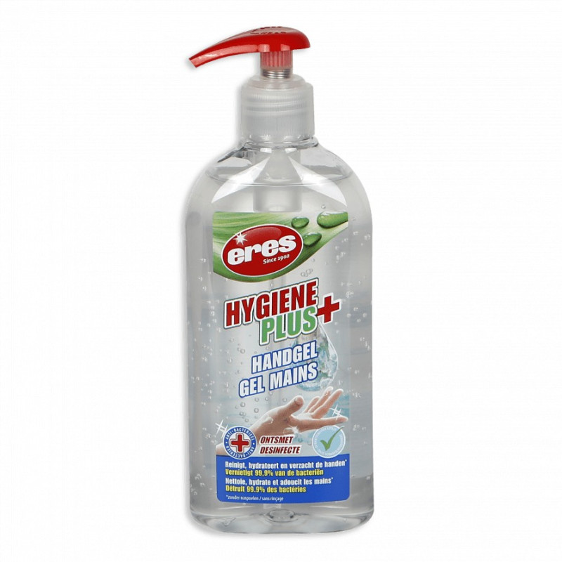 Gel disinfettante per mani Hygiene Plus+ - Detergente disinfettante delicato - Eres-Sapoli