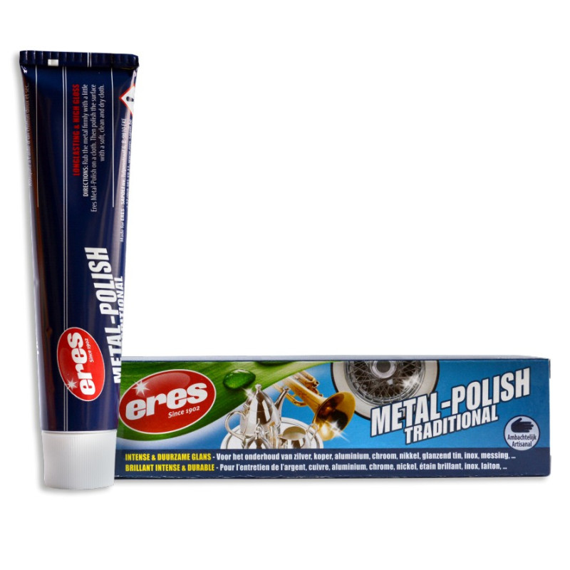 Metal-polish traditional - Powerful old-fashioned cleaner - Eres-Sapoli