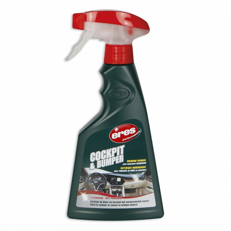 Cockpit e pára-choques - Prático spray de limpeza automóvel - Eres-Sapoli Cockpit e pára-choques - Prático spray de limpeza automóvel - Eres-Sapoli