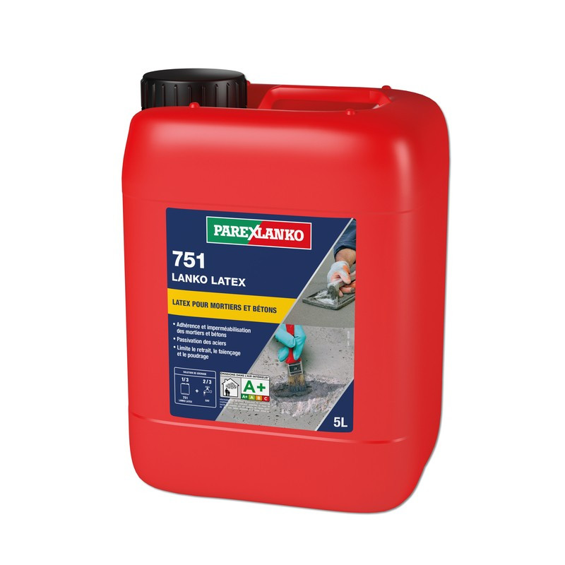 Bonding resin for mortars and concrete - 751 Lanko Latex - Parexlanko Bonding resin for mortars and concrete - 751 Lanko Latex - Parexlanko