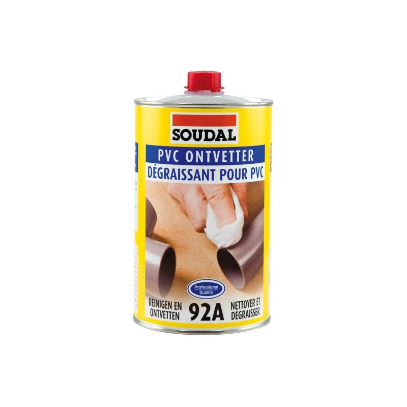 92A - Обезжириватель для ПВХ - Soudal 92A - Обезжириватель для ПВХ - Soudal